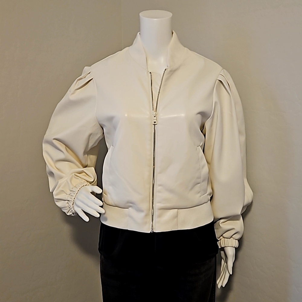 NWT faux leather jacket - Picture 2 of 5